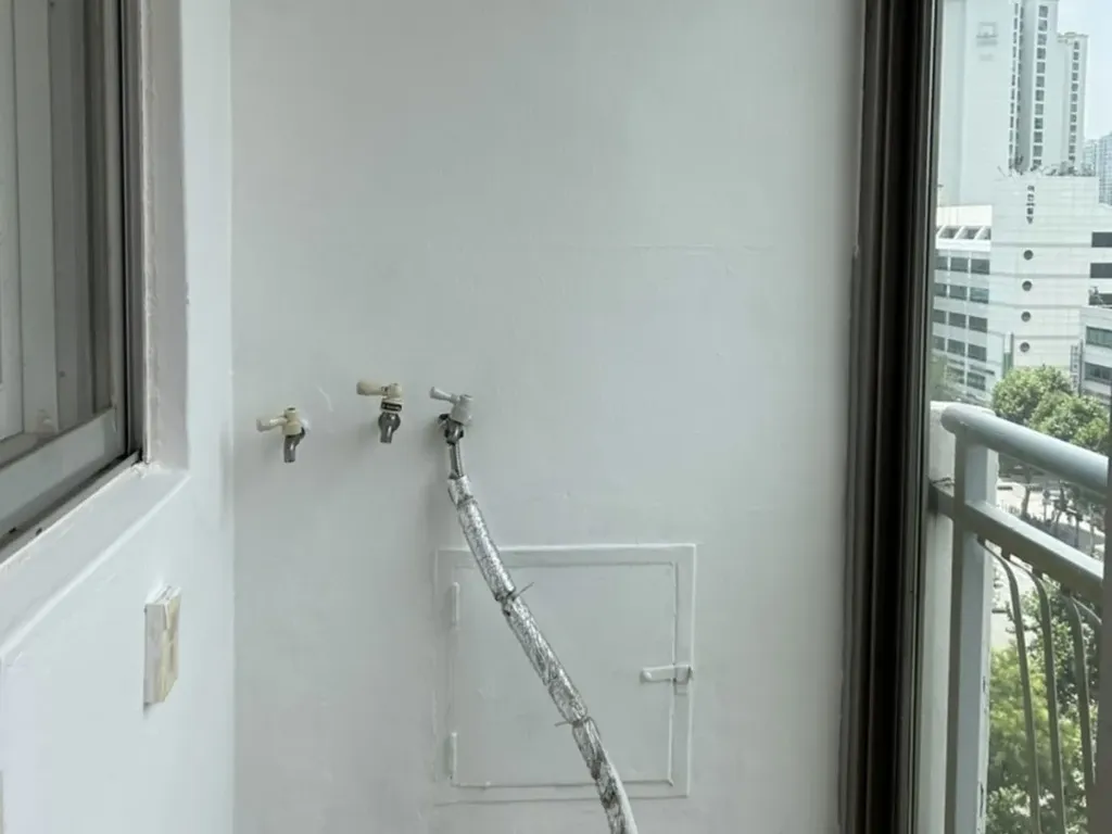 서울 아파트 베란다 벽면 시공 후 상태